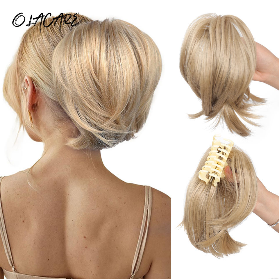 Claw Clip Messy Bun Hair Piece - Грязный пучок для волос, заколка для