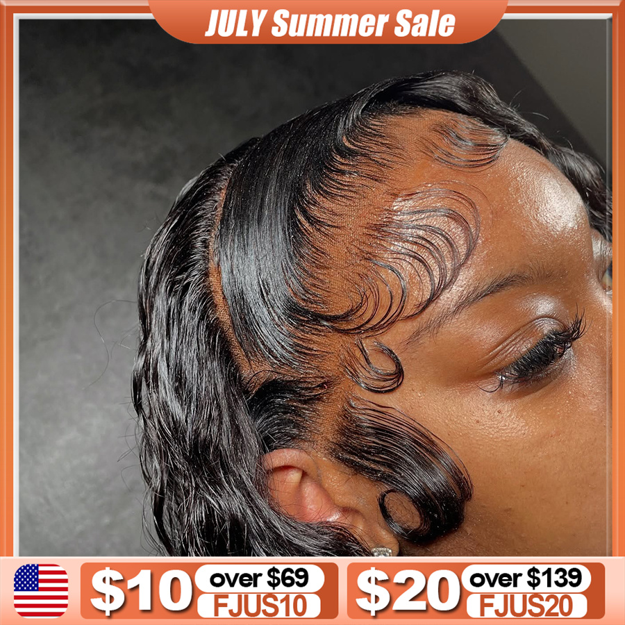 Парик с прозрачной HD-основой  – обзор и цена Hd Lace Frontal Wig Human Hair Pre Plucked