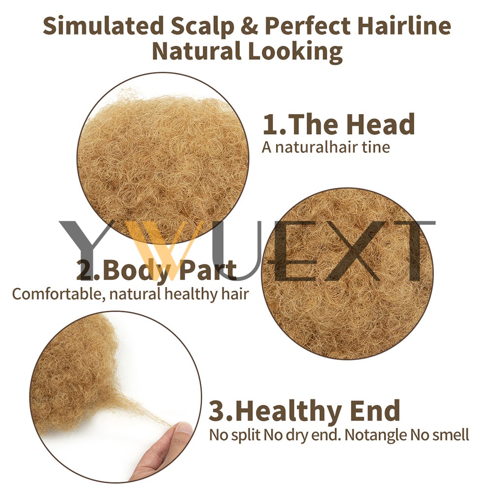 Накладной хвост YWUEXT Honey G – обзор и цена Drawstring Afro Curly Puff Ponytail