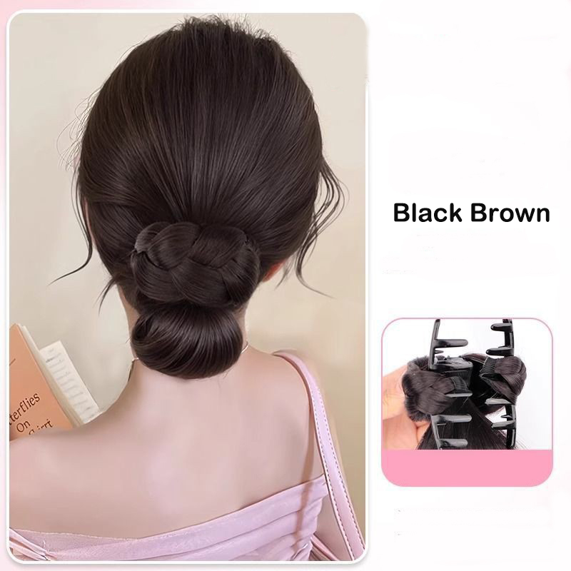 Синтетические аксессуары для в – обзор и цена Claw Clip Messy Bun Hair Piece