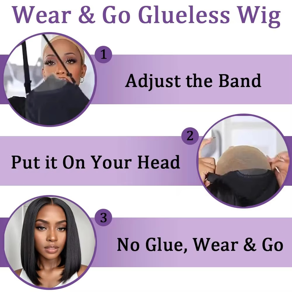 Бесклеевые парики из человечес – обзор и цена Glueless Wear And Go Human Hair Wig