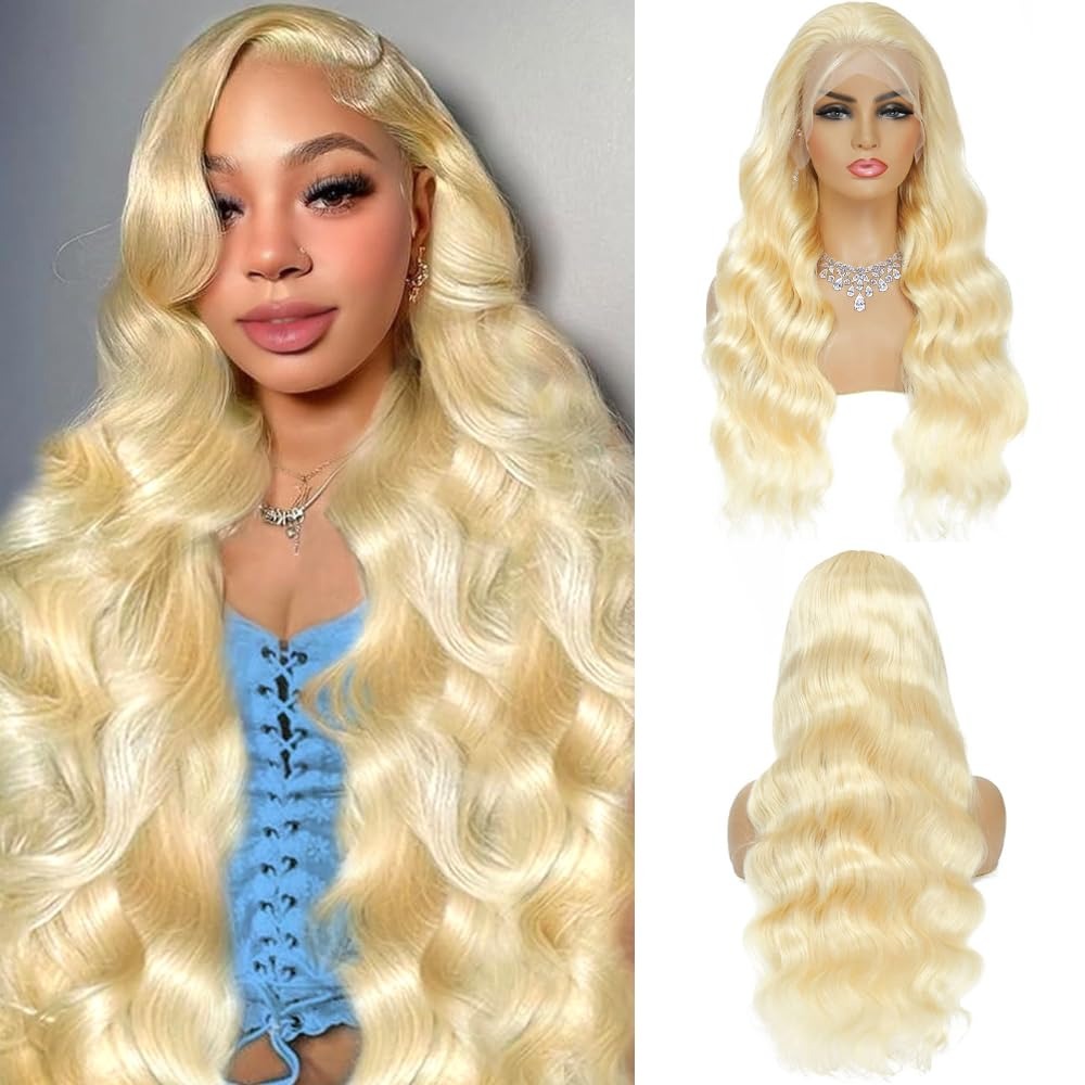 Парик с HD-кружевной передней  – обзор и цена 613 Blonde Body Wave Lace Front Wig