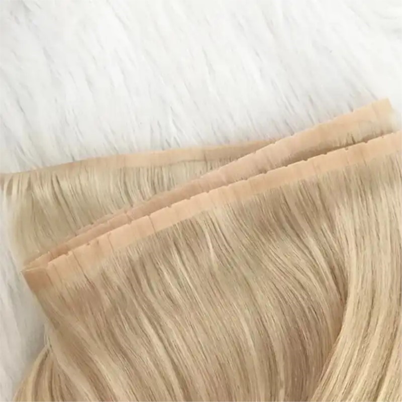 Невидимые искусственные волосы – обзор и цена Invisible Tape In Extensions Real Hair