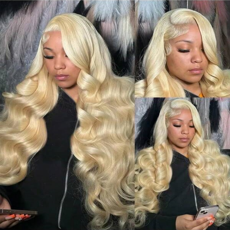 Медовый блондин 613 Парик из н – обзор и цена 613 Blonde Body Wave Lace Front Wig
