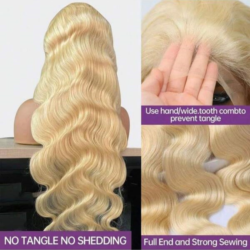 Медовый блондин 613 Парик из н – обзор и цена 613 Blonde Body Wave Lace Front Wig