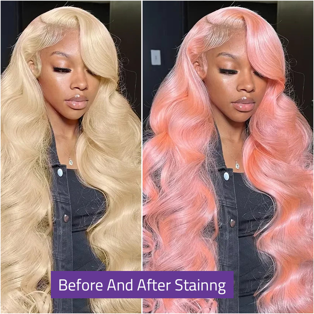 613 13x6 HD прозрачный кружевн – обзор и цена 613 Blonde Body Wave Lace Front Wig