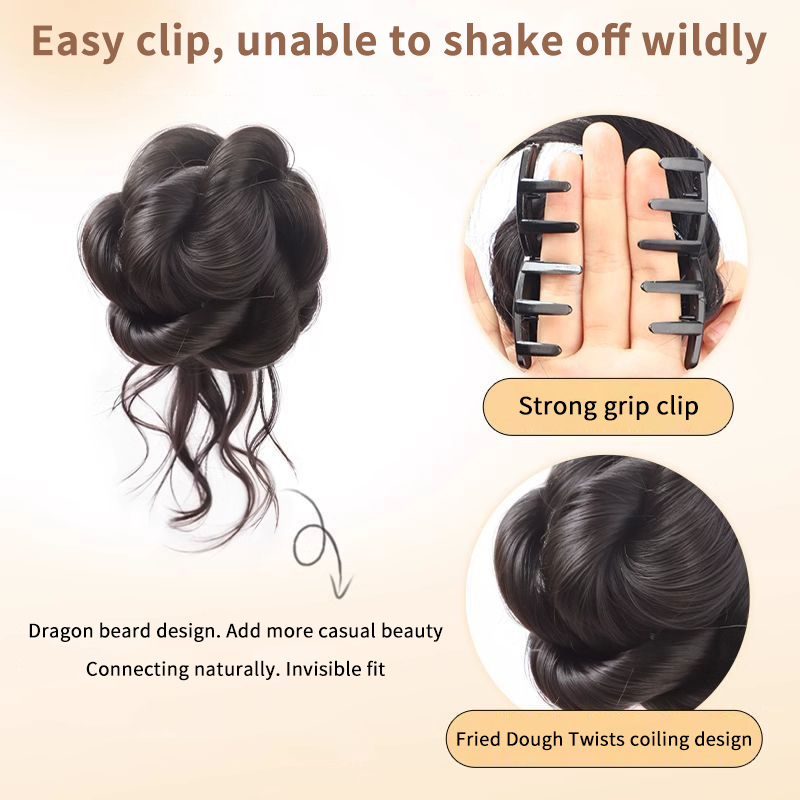 НОВИНКА: Новый синтетический п – обзор и цена Claw Clip Messy Bun Hair Piece