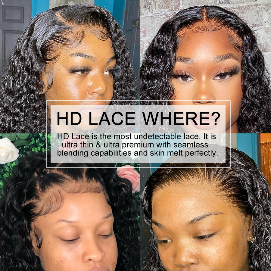 Ультратонкие кудрявые парики и – обзор и цена Hd Lace Frontal Wig Human Hair Pre Plucked