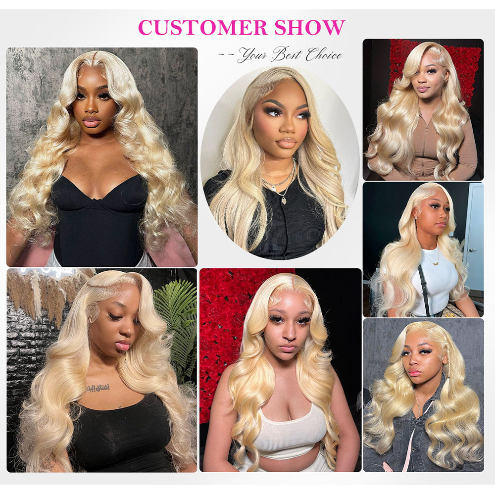 Парик из натуральных волос 613 – обзор и цена 613 Blonde Body Wave Lace Front Wig