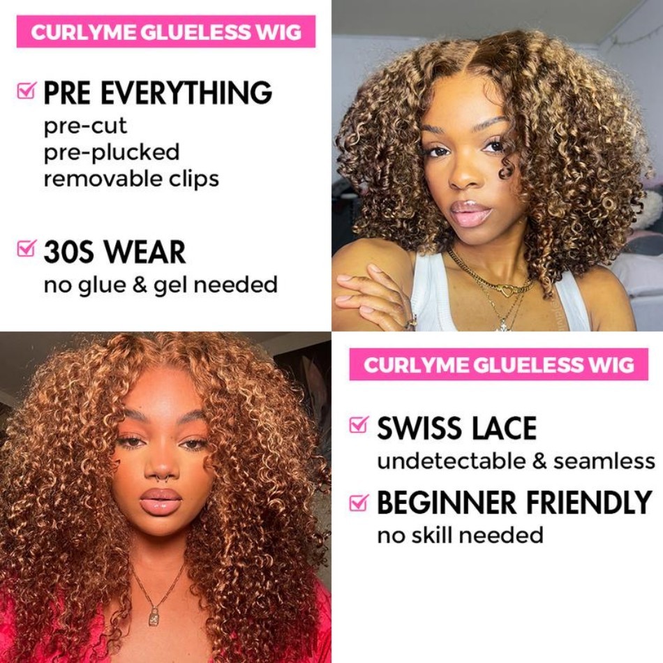 Парик-каре Highlight Honey Blo – обзор и цена Glueless Wear And Go Human Hair Wig