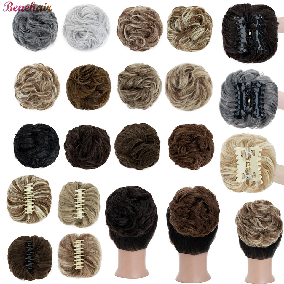 Benehair, беспорядочный пучок  – обзор и цена Claw Clip Messy Bun Hair Piece