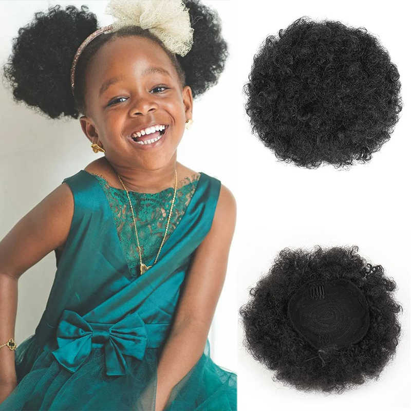 6-дюймовые афро пышные хвостик – обзор и цена Drawstring Afro Curly Puff Ponytail