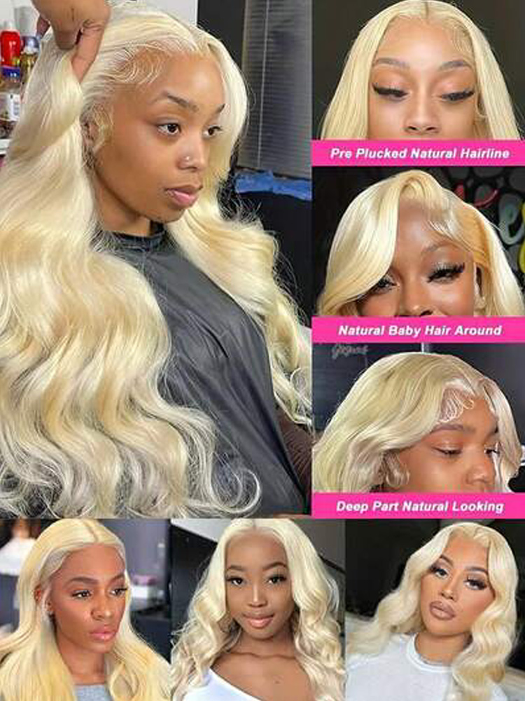 Парик из натуральных волос 613 – обзор и цена 613 Blonde Body Wave Lace Front Wig