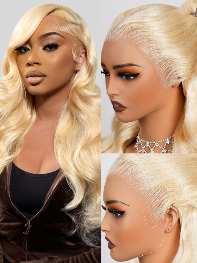 Парик из натуральных волос 613 – обзор и цена 613 Blonde Body Wave Lace Front Wig