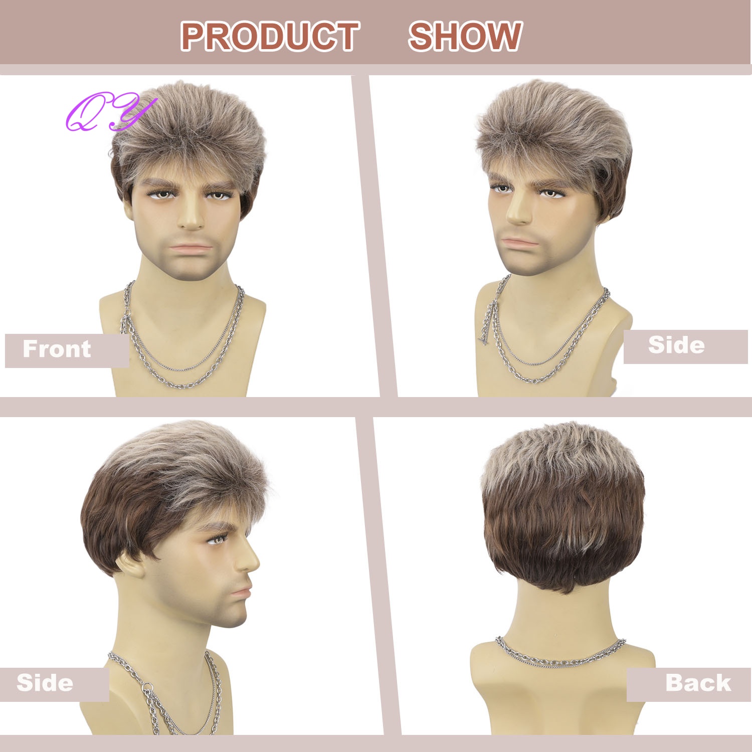 Синтетический короткий коричне – обзор и цена Synthetic Wigs