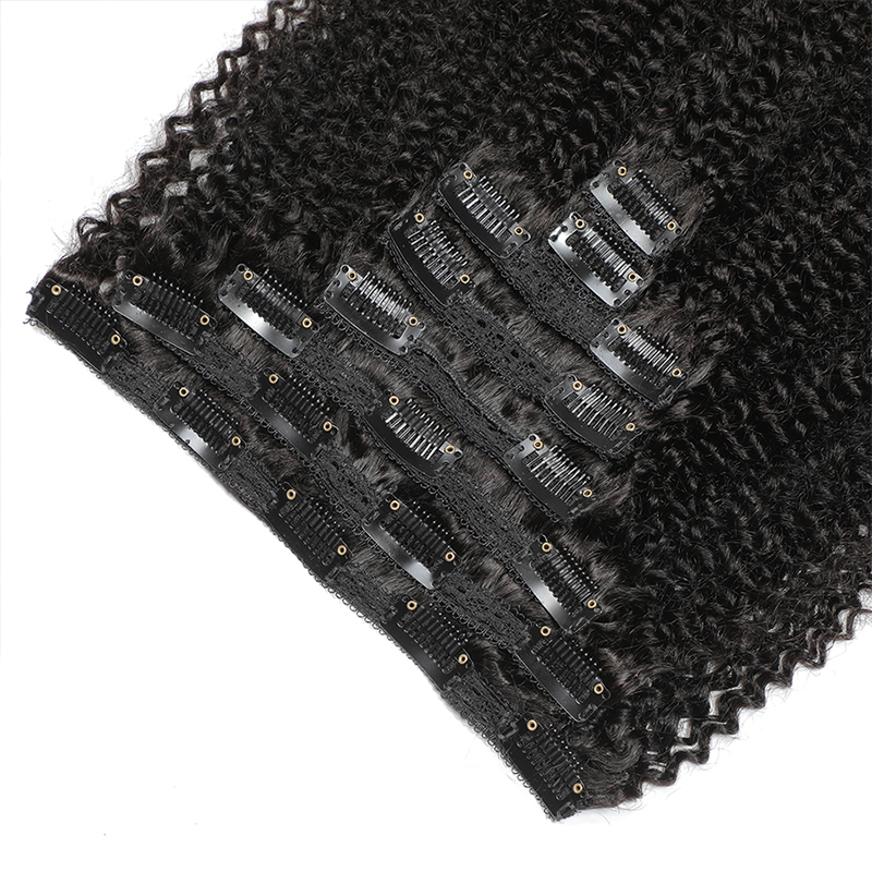 Афро-заколка для наращивания ч – обзор и цена Seamless Clip In Hair Extensions Human Hair