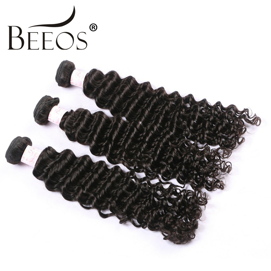 Натуральные волнистые пучки BE – обзор и цена Deep Wave 3 Bundles With Closure
