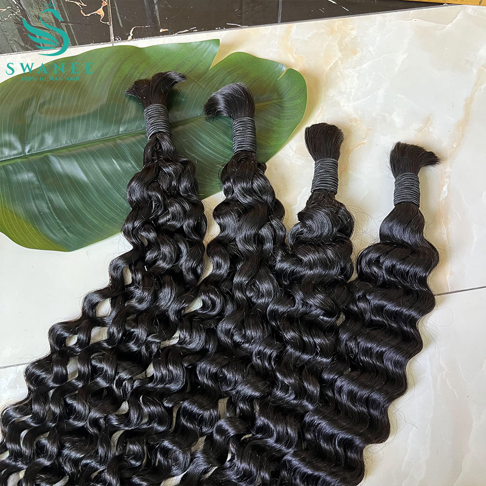 Натуральные волосы Water Wave  – обзор и цена Water Wave Bulk Human Hair For Braiding
