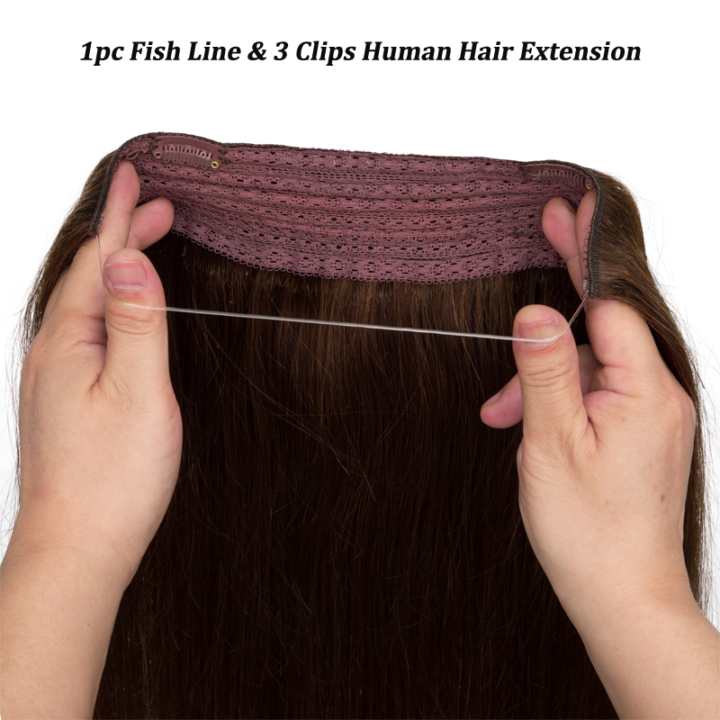 Прямая леска, наращивание чело – обзор и цена Seamless Clip In Hair Extensions Human Hair