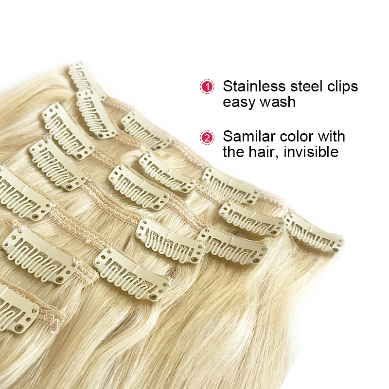 Наращивание волос Ali Queen, 7 – обзор и цена Seamless Clip In Hair Extensions Human Hair