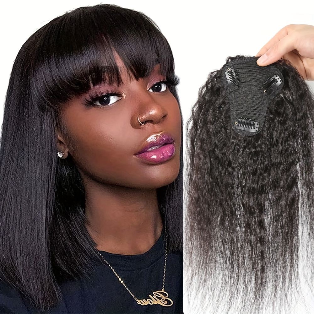 Кудрявые прямые волосы-топпер  – обзор и цена Hair Clips
