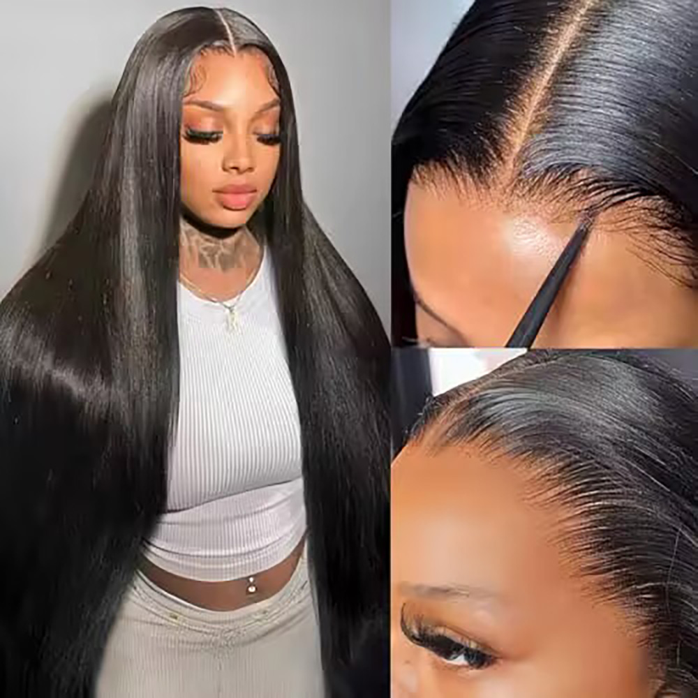 Парик из 100% натуральных прям – обзор и цена Hd Lace Frontal Wig Human Hair Pre Plucked