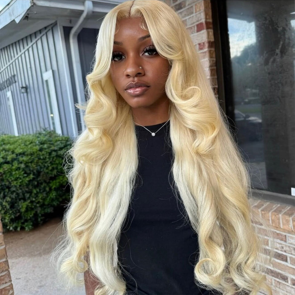 Блондинистый парик 613 с прозр – обзор и цена 613 Blonde Body Wave Lace Front Wig