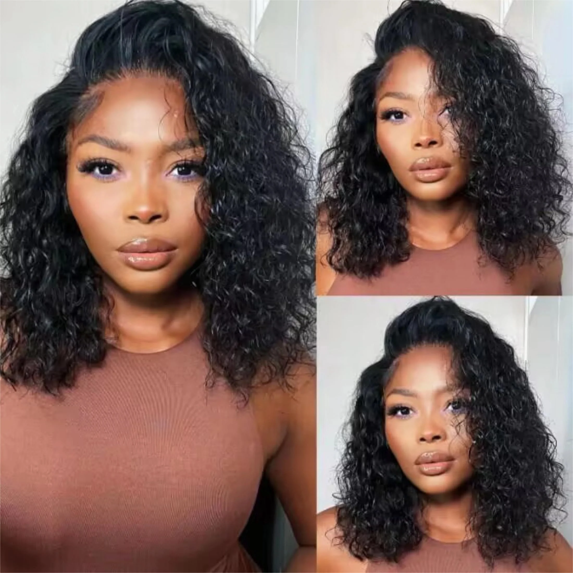 Короткие волнистые парики из н – обзор и цена Glueless Wear And Go Human Hair Wig