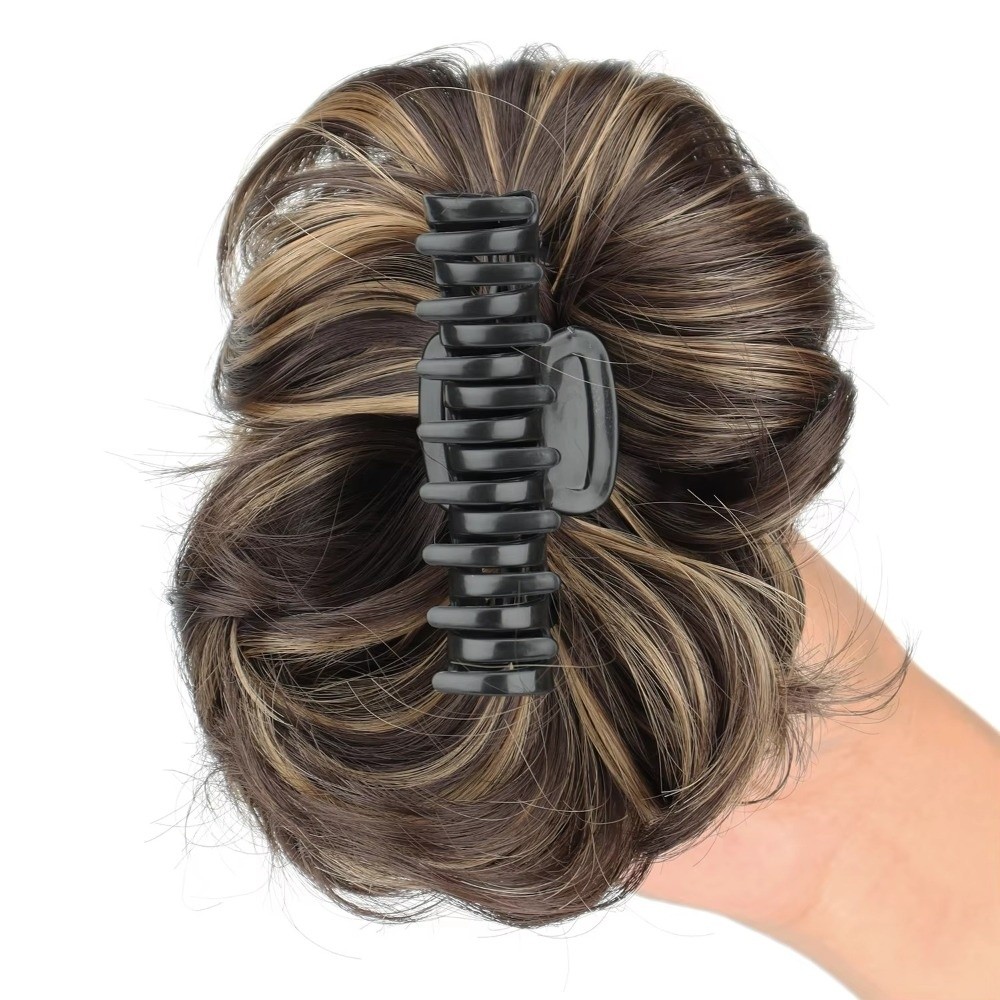Заколка-краб для небрежного пу – обзор и цена Claw Clip Messy Bun Hair Piece